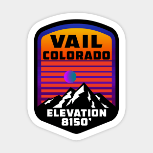 Ski Vail Colorado Skiing Sticker